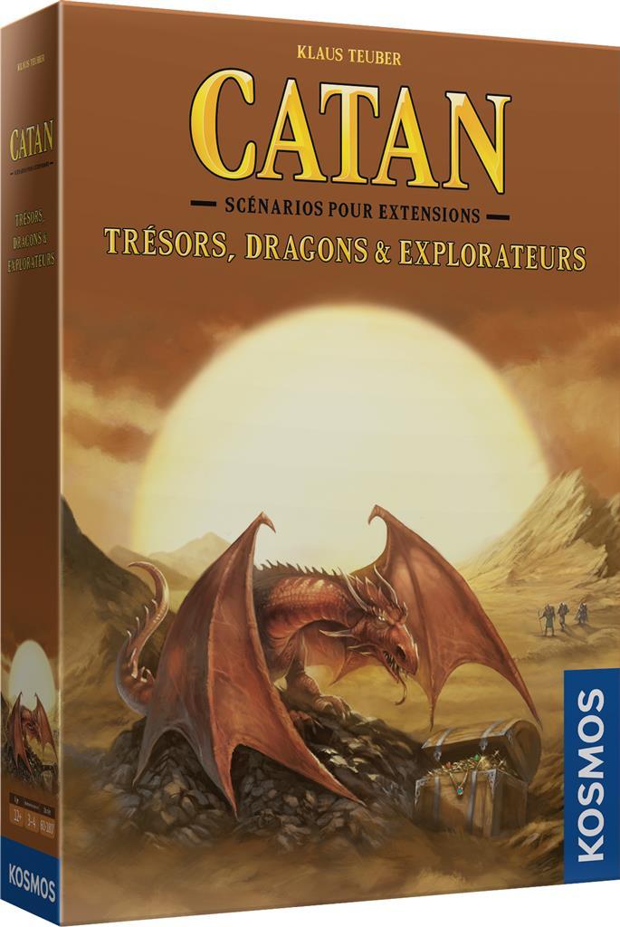 Extension Catan : Trésors, Dragons Et Explorateurs - Scénarios Pour Extensions Navigateurs/Villes & Chevaliers