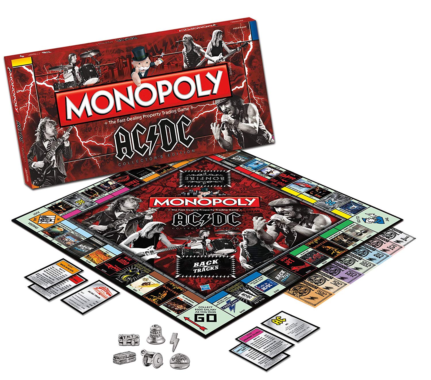 MONOPOLY - ACDC (UK) : ShopForGeek.com: Board game AC/DC
