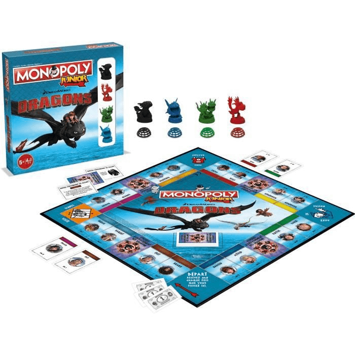 MONOPOLY Junior - Dragons (FR) - 2