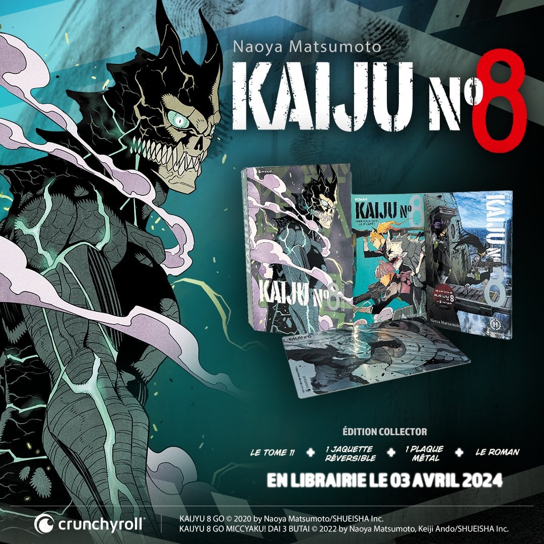 Kaiju N° 8 tome 11 coffret collector [FR] à 19.99€