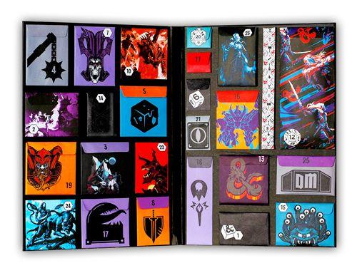 DONJONS ET DRAGONS - LE CALENDRIER DE L'AVENT OFFICIEL - 3