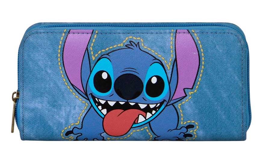 STITCH - Denim - Portefeuille - '19x10x2cm' - 2