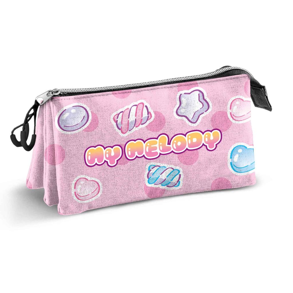 MY MELODY - Sweets - Triple Pencil Case - 2