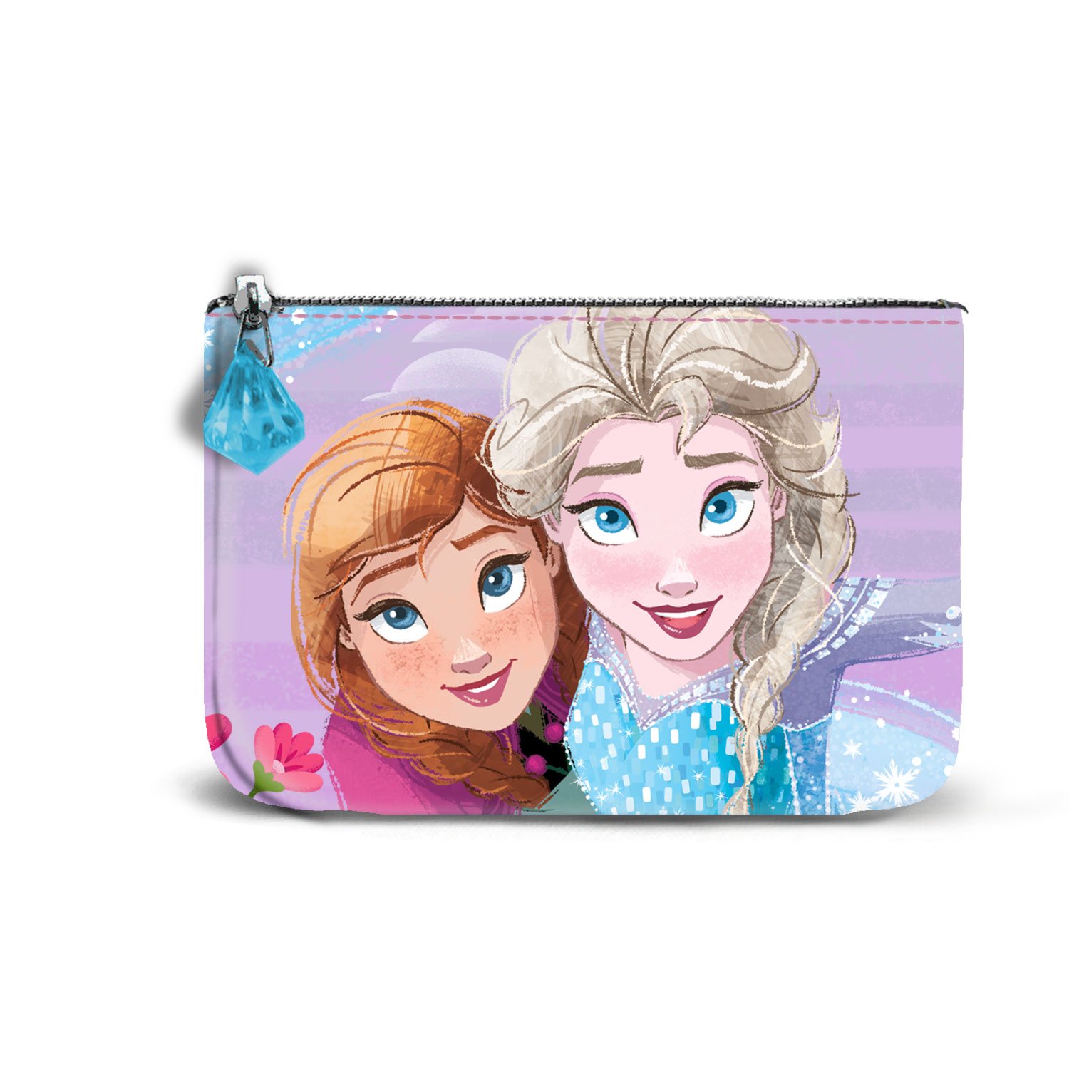 FROZEN Heart Square Purse 13x10x3cm Wash