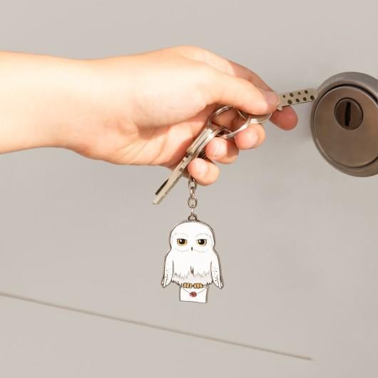 HARRY POTTER - Hedwige - Porte-clés 12cm - 4