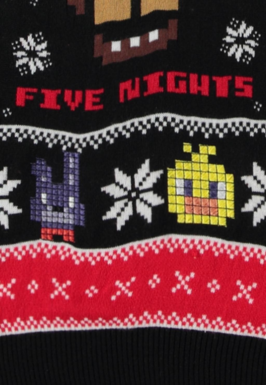FIVE NIGHTS AT FREEDY'S - Happy Holidays - Pull de Noël (M) - 3