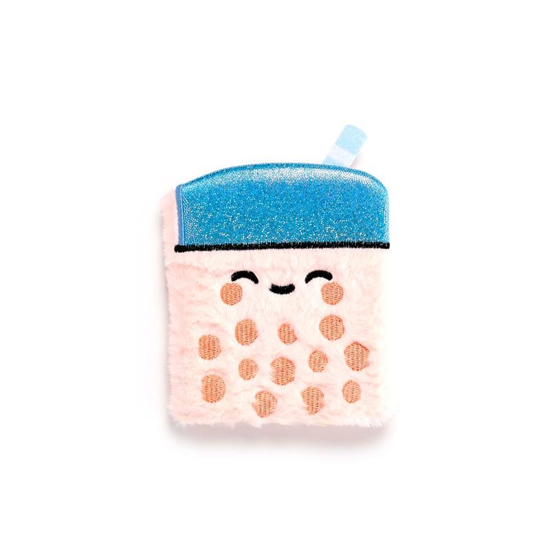 KAWAII - Boba the Bubble Tea - Premium Fluffy Notebook + 1 Mini - 4