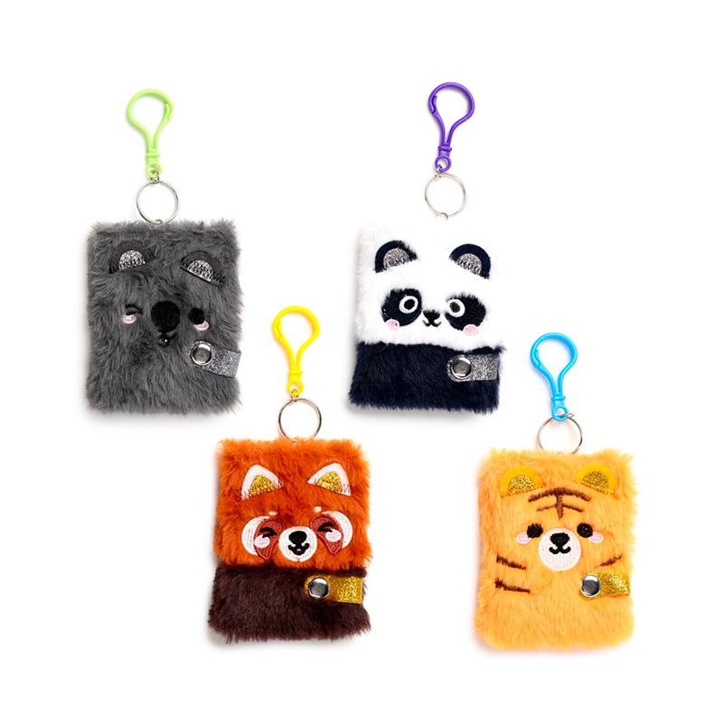 KAWAII - Adoramals Sauvages - Mini Notebook Pelucheux A7 - 2