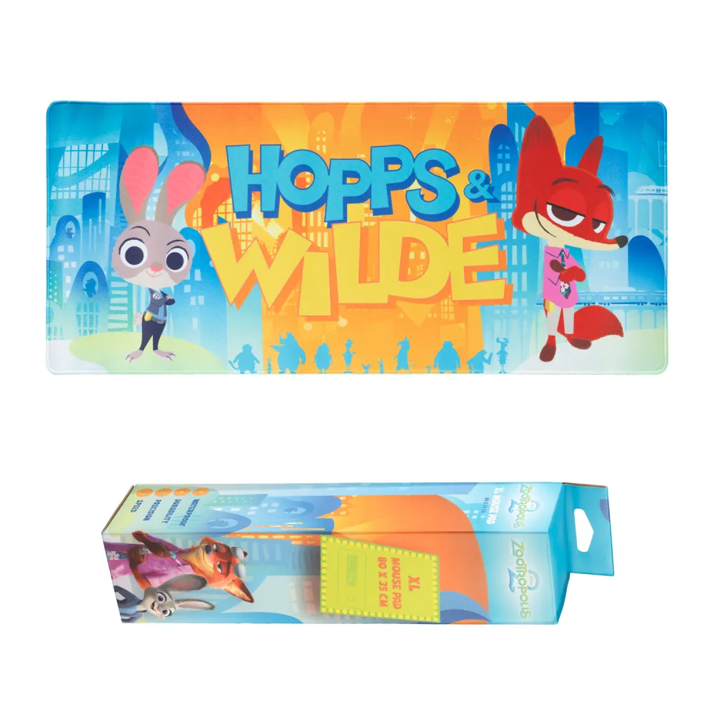ZOOTOPIE - Hopps & Wilde - Tapis de Bureau XL - 5