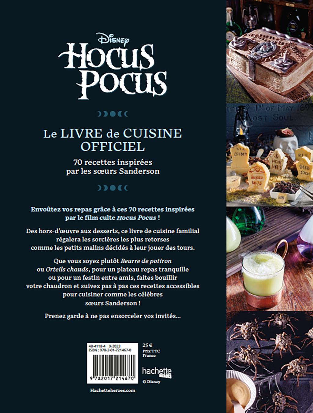 HOCUS POCUS - Le livre de cuisine officiel - 2