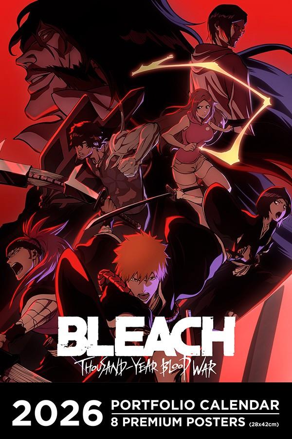 BLEACH Le Calendrier Portfolio 2026 ShopForGeek Com Calendrier Bleach ONE01826572 1 
