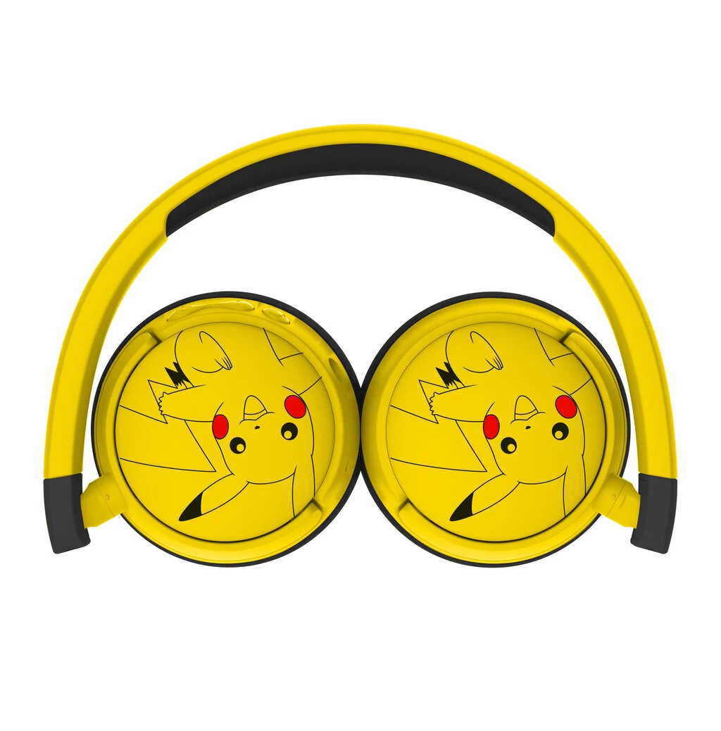 POKEMON - Junior Wireless Headphone - Pikachu Yellow - 2