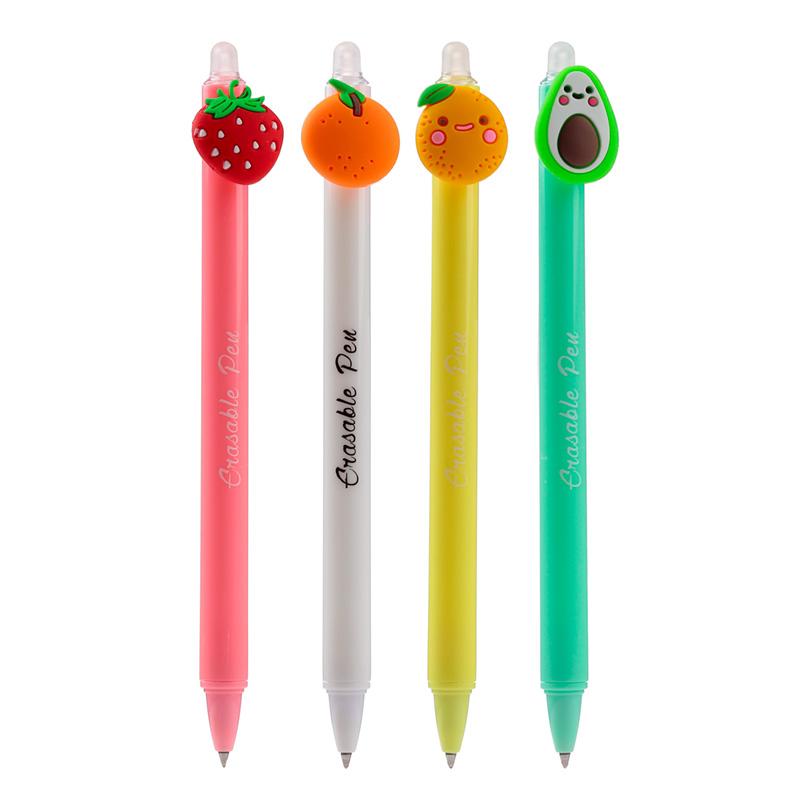 KAWAII - Fruits - Stylo à Gel Effaçable (Display de 36pcs) - 2