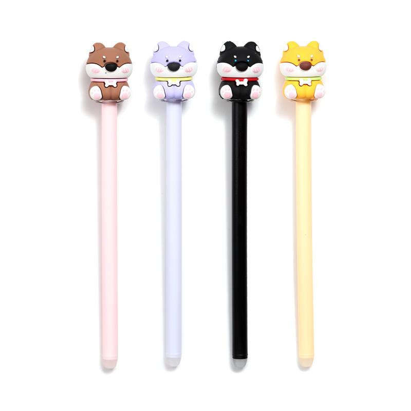 KAWAII - Chiots - Stylo à Gel Effaçable (Display de 36pcs) - 2