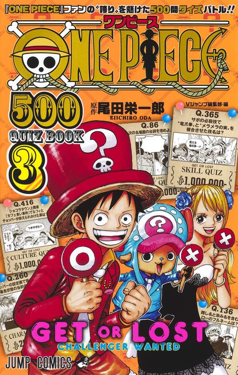 ONE PIECE Quiz Book 500 questions Tome 3 Manga Glenat One Piece