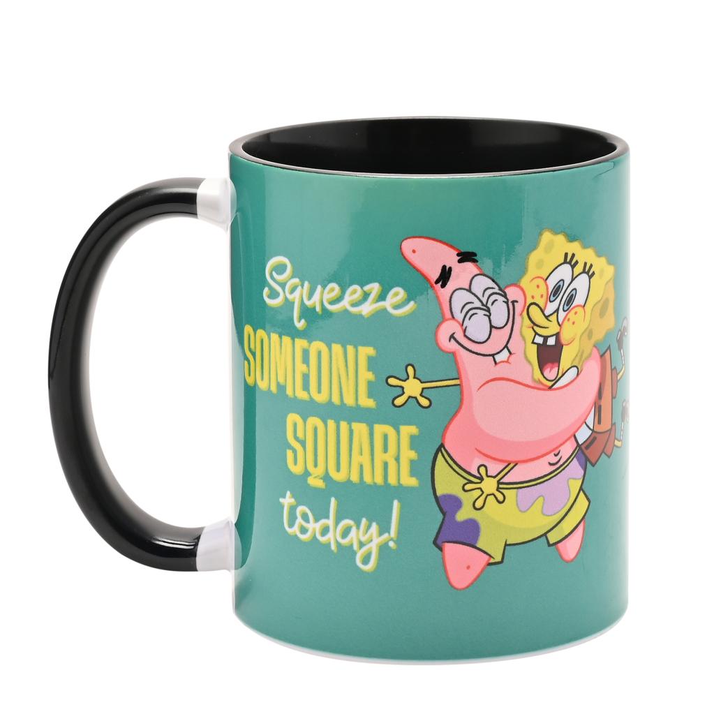 BOB L'EPONGE - Hug - Mug Interieur Coloré 325ml - 2