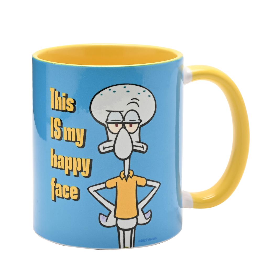 BOB L'EPONGE - My Happy Face - Mug Interieur Coloré 325ml - 2
