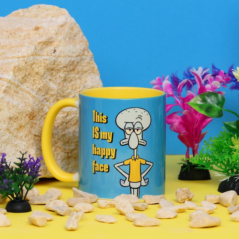 BOB L'EPONGE - My Happy Face - Mug Interieur Coloré 325ml - 4