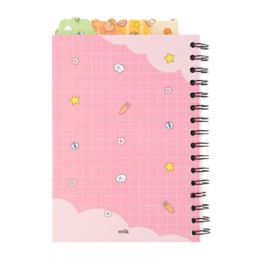 KAWAII - Notebook + Intercalaires - Format A5 - 5