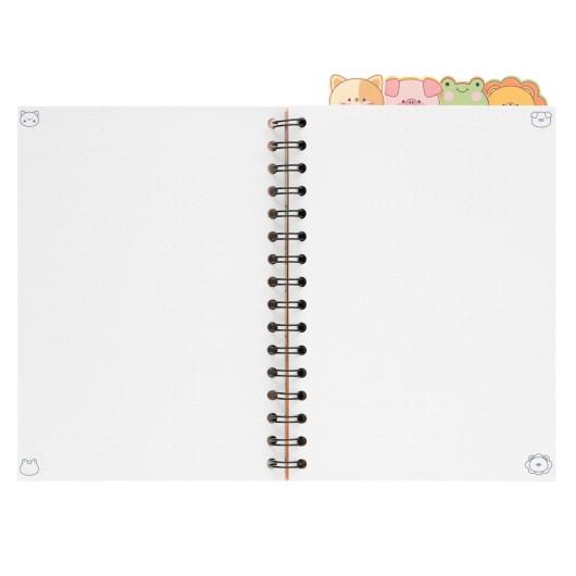 KAWAII - Notebook + Intercalaires - Format A5 - 6