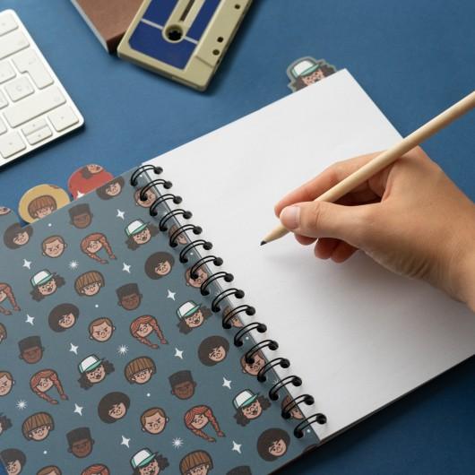 STRANGER THINGS - Notebook + Intercalaires - Format A5 - 3