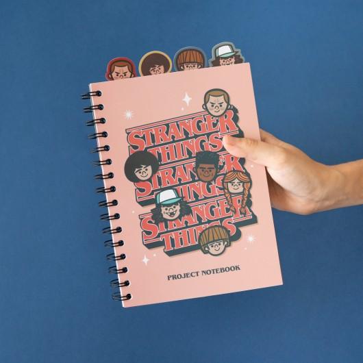 STRANGER THINGS - Notebook + Intercalaires - Format A5 - 4