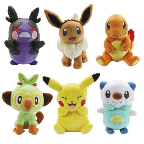 POKEMON - Peluche 20 cm Wave 9 - Display 6 Pcs : ShopForGeek.com: Peluche BOTI Pokemon