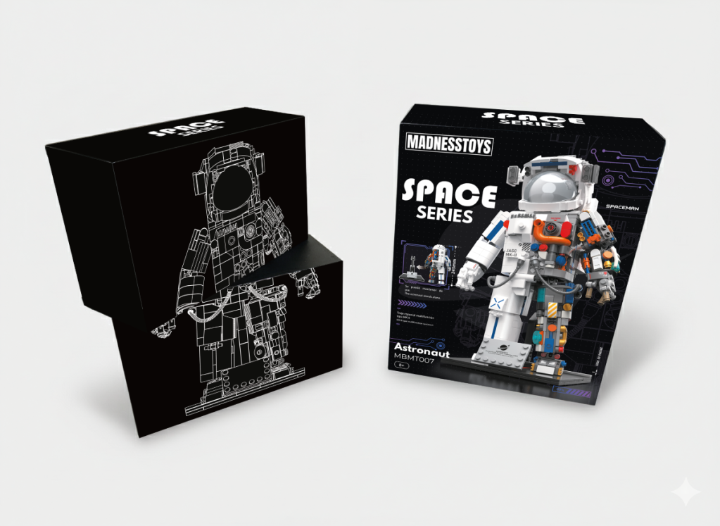 POP SERIES - Construction Kit - Astronaut - 900pc - 4