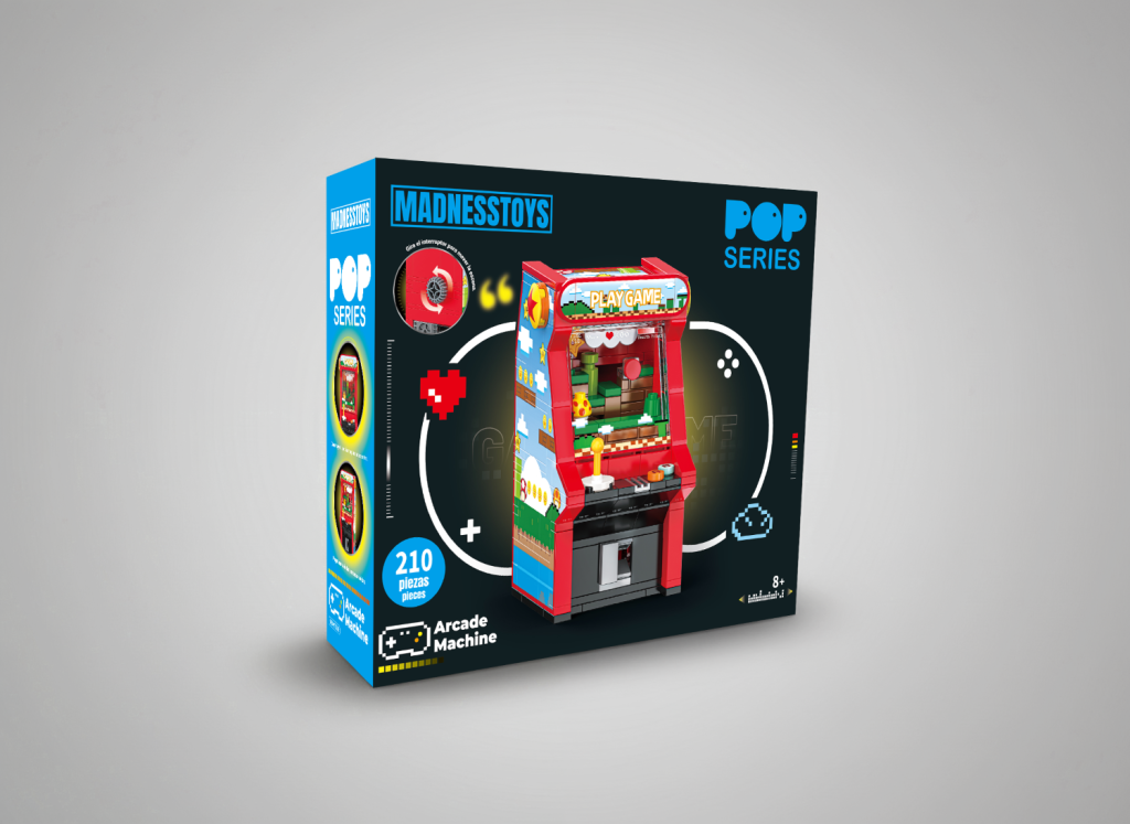 POP SERIES - Construction Kit - Arcade Machine - 210pc - 4