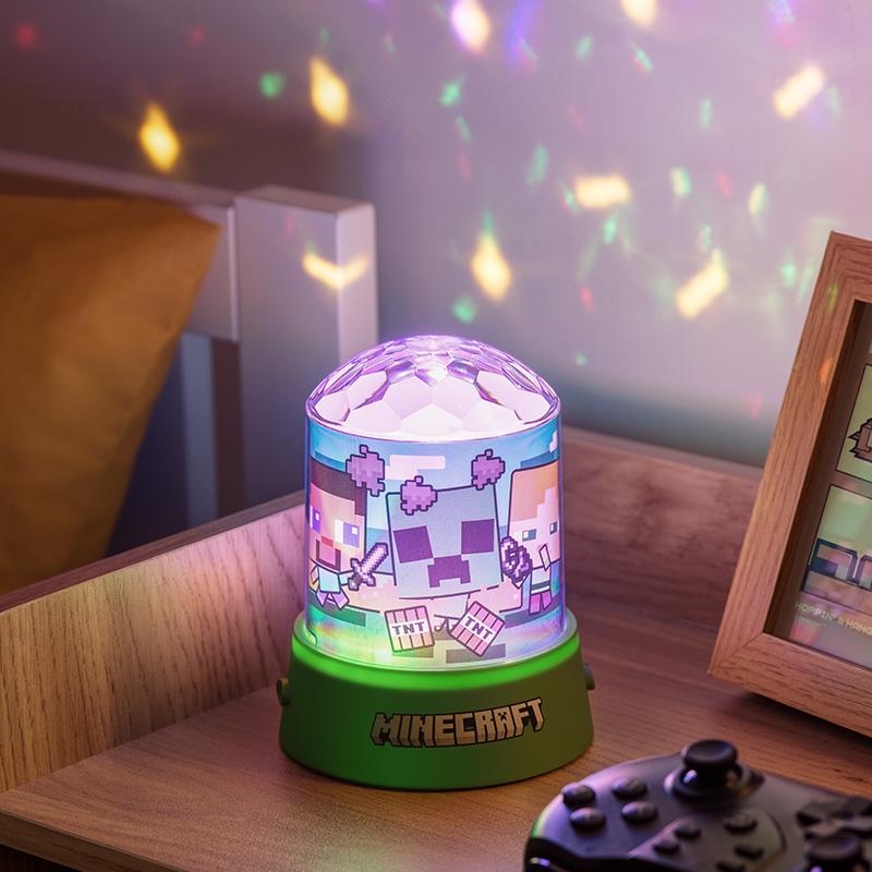 MINECRAFT - Lampe à Projection Festif 13cm - 2