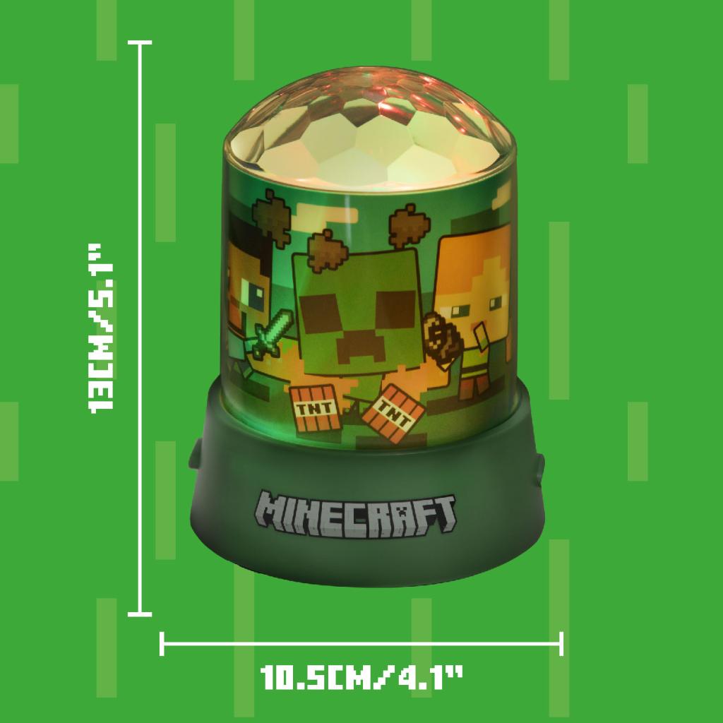 MINECRAFT - Lampe à Projection Festif 13cm - 4