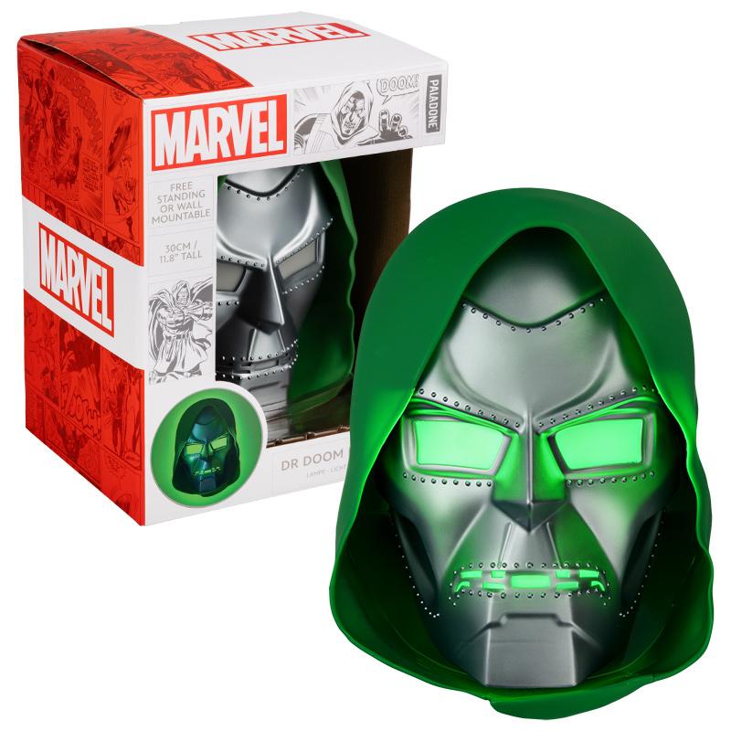 MARVEL - Masque Dr. Doom - Lampe 23cm - 2