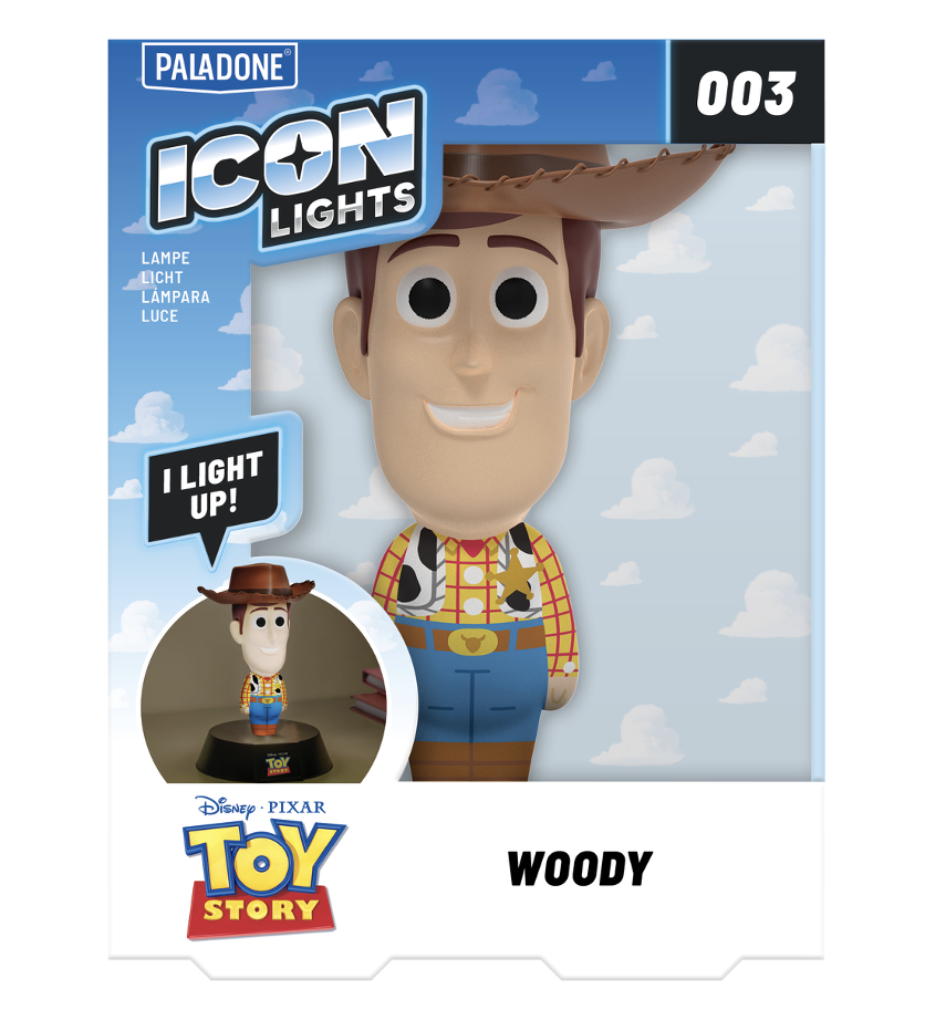 TOY STORY - Woody - Icon Lamp 4,3inch - 2