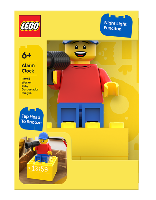 LEGO - Alarm Clock 15.5cm - 2