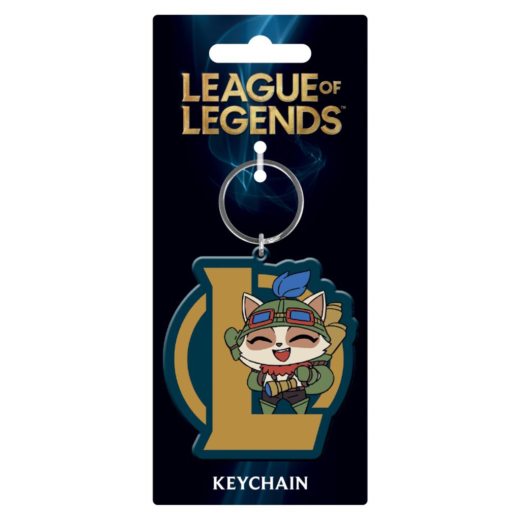 LEAGUE OF LEGENDS PVC Keychain Keyring