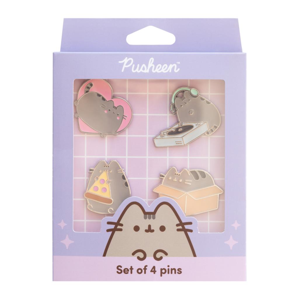 PUSHEEN - Set de 4 Pin's - 5