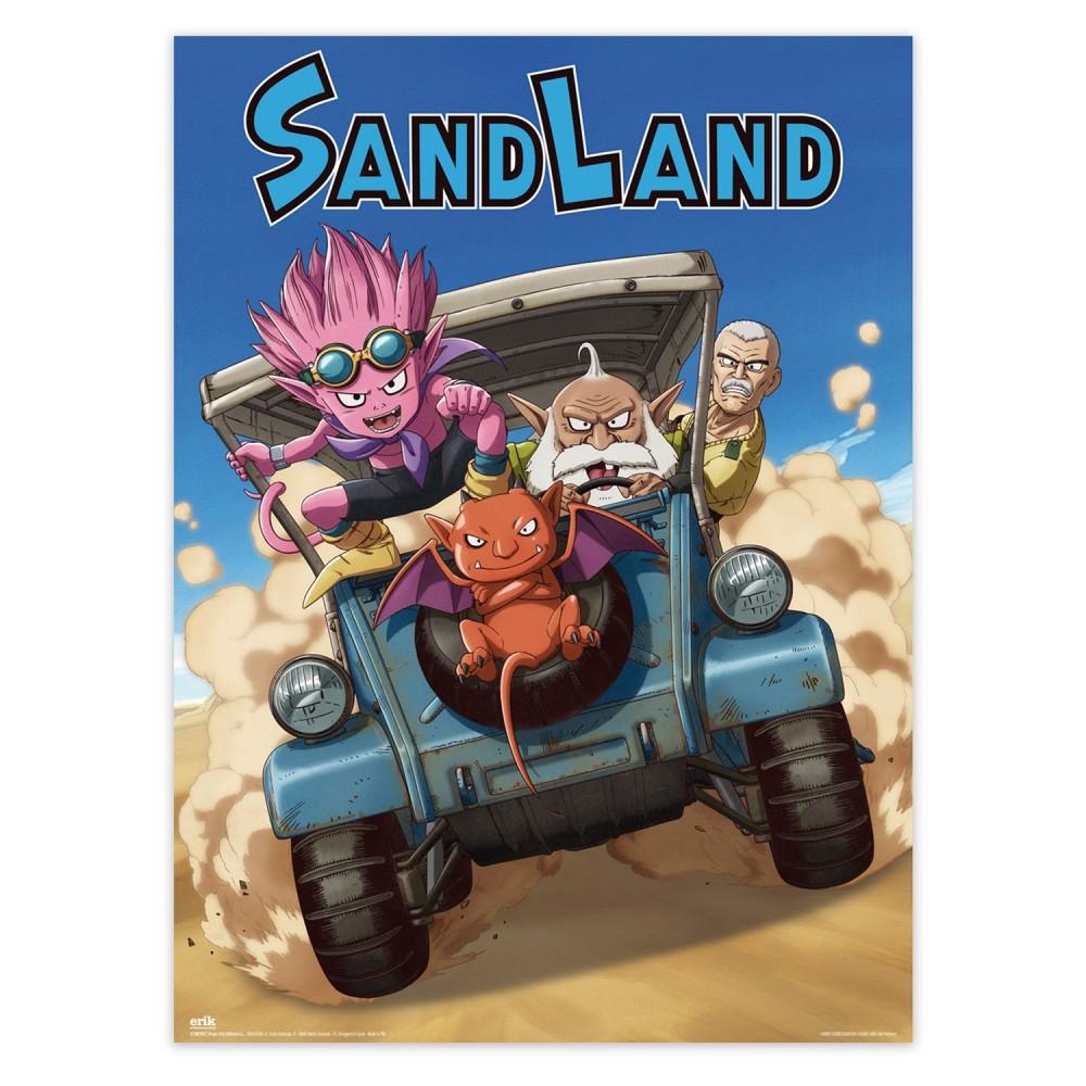 SAND LAND - Set of 2 Mini Posters 38x52cm - 4