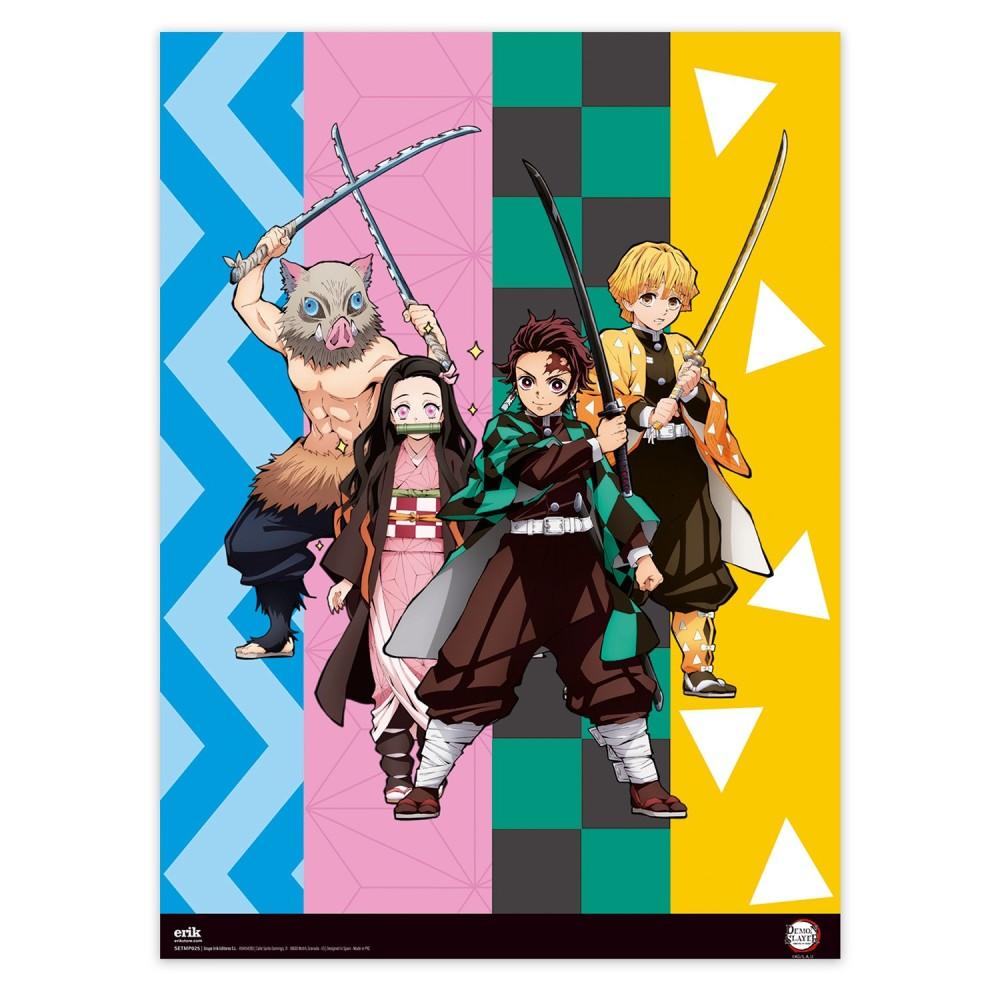 DEMON SLAYER - Set de 2 Mini Posters 38x52cm - 4