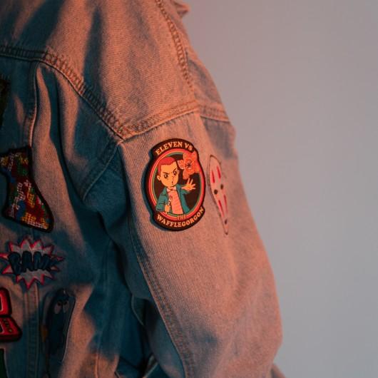 STRANGER THINGS - Characters - Set of 3 Iron-on Patch - 5