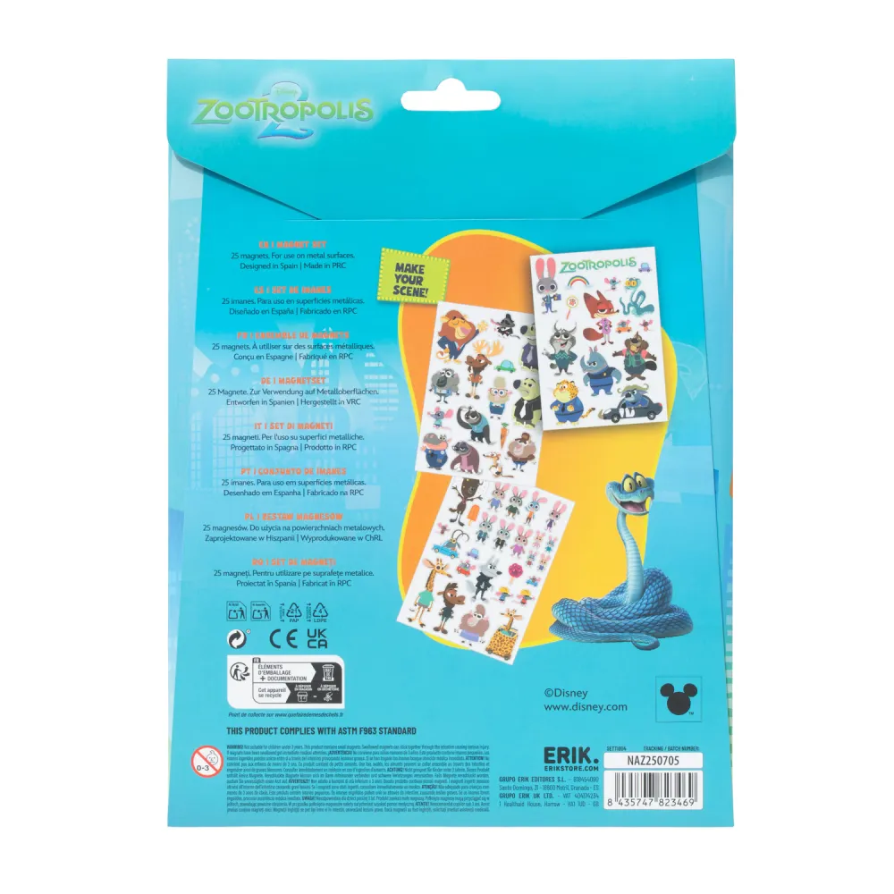 ZOOTOPIA - Magnets Set - 6