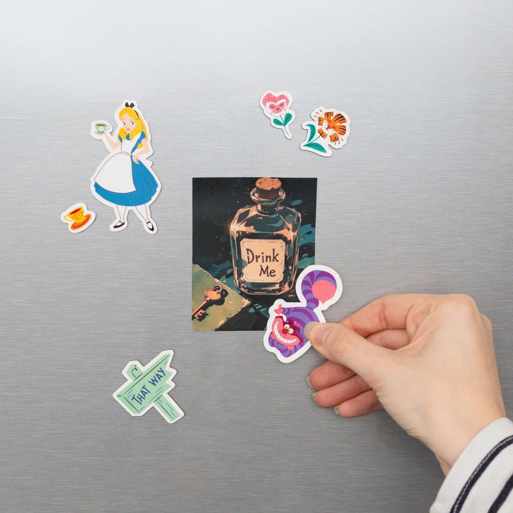 ALICE IN WONDERLAND - Cheshire Cat - Magnets Set - 3
