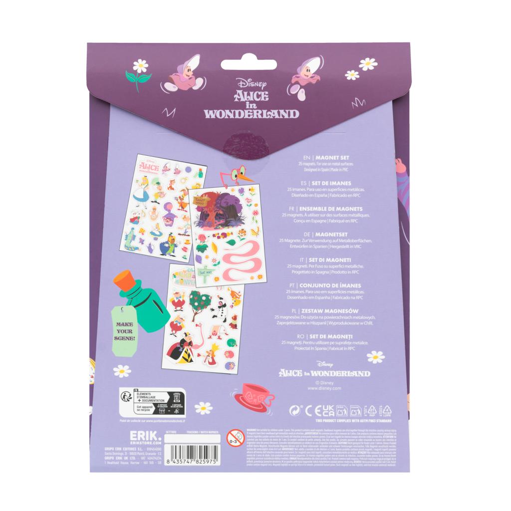 ALICE IN WONDERLAND - Cheshire Cat - Magnets Set - 6