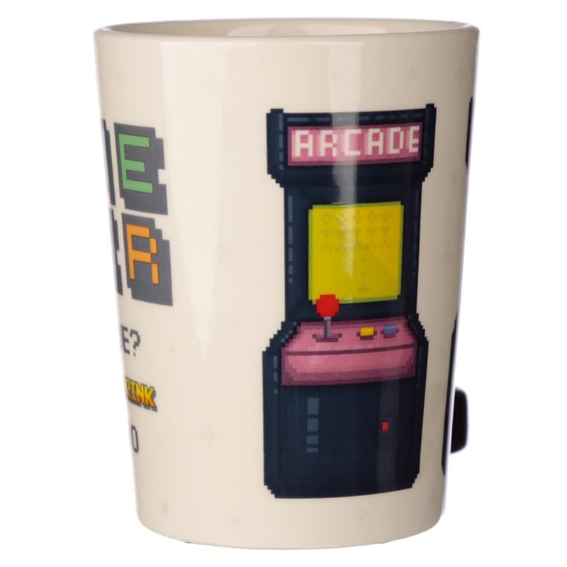 GAME OVER - Joystick & Arcade - Mug with 3D Handle13,5oz - 4