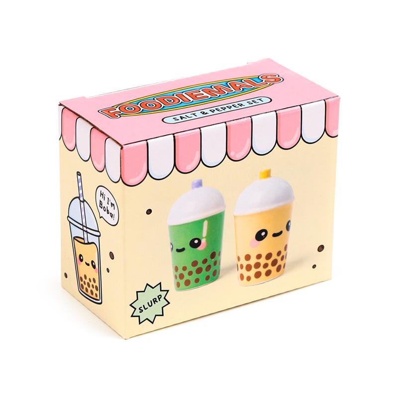 KAWAII - Boba le Bubble Tea - Set Salière et Poivrière - 6