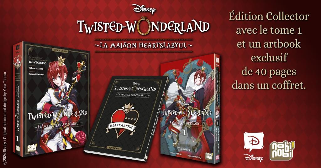 DISNEY TWISTED WONDERLAND - HEARTSLABYUL - Tome 1 - EDITION LIMITEE