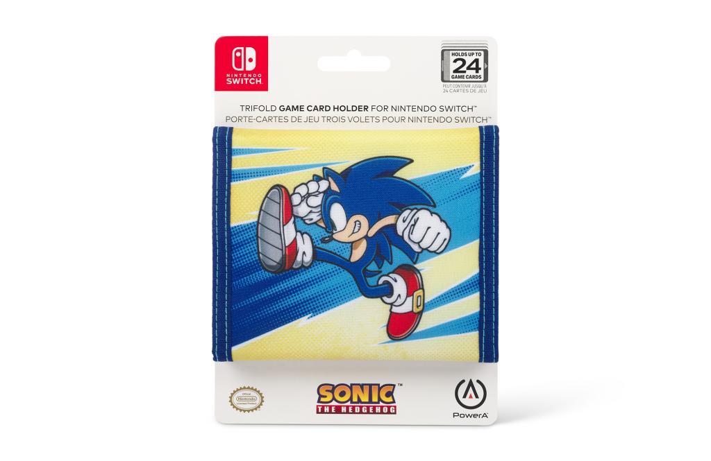 Porte-Cartes de Jeux à Trois Volets pour Nintendo Switch - Sonic Kick - 5