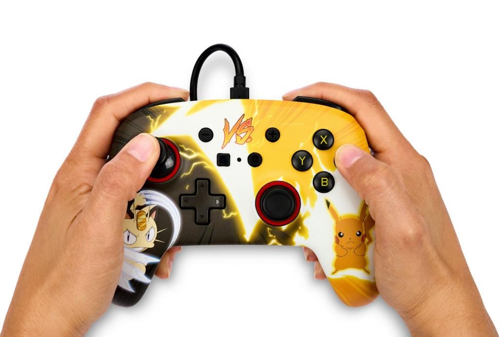 Wired Controller Pikachu vs. Meowth - Nintendo Switch - 4