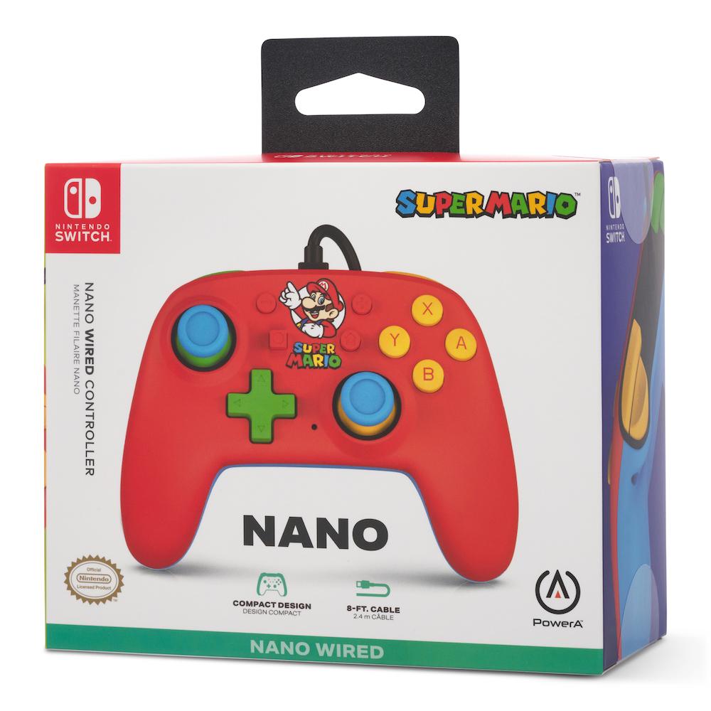 Nano Wired Controller Nintendo Switch - Mario Medley : :  Manette Power-A Nintendo