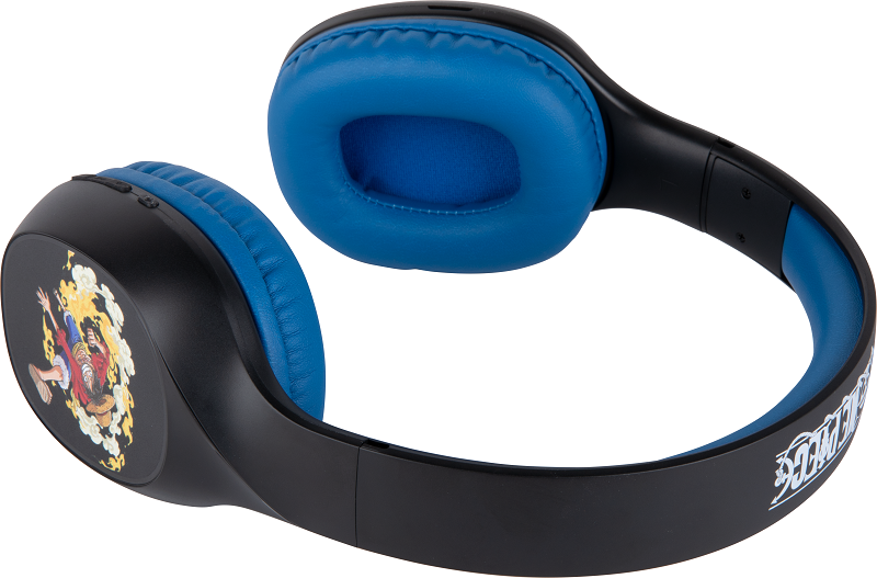 ONE PIECE - Casque Bluetooth - Bleu & Noir - 2
