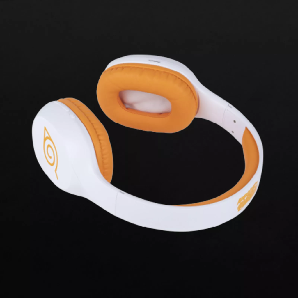 NARUTO - Casque Bluetooth - Blanc et Orange - 2